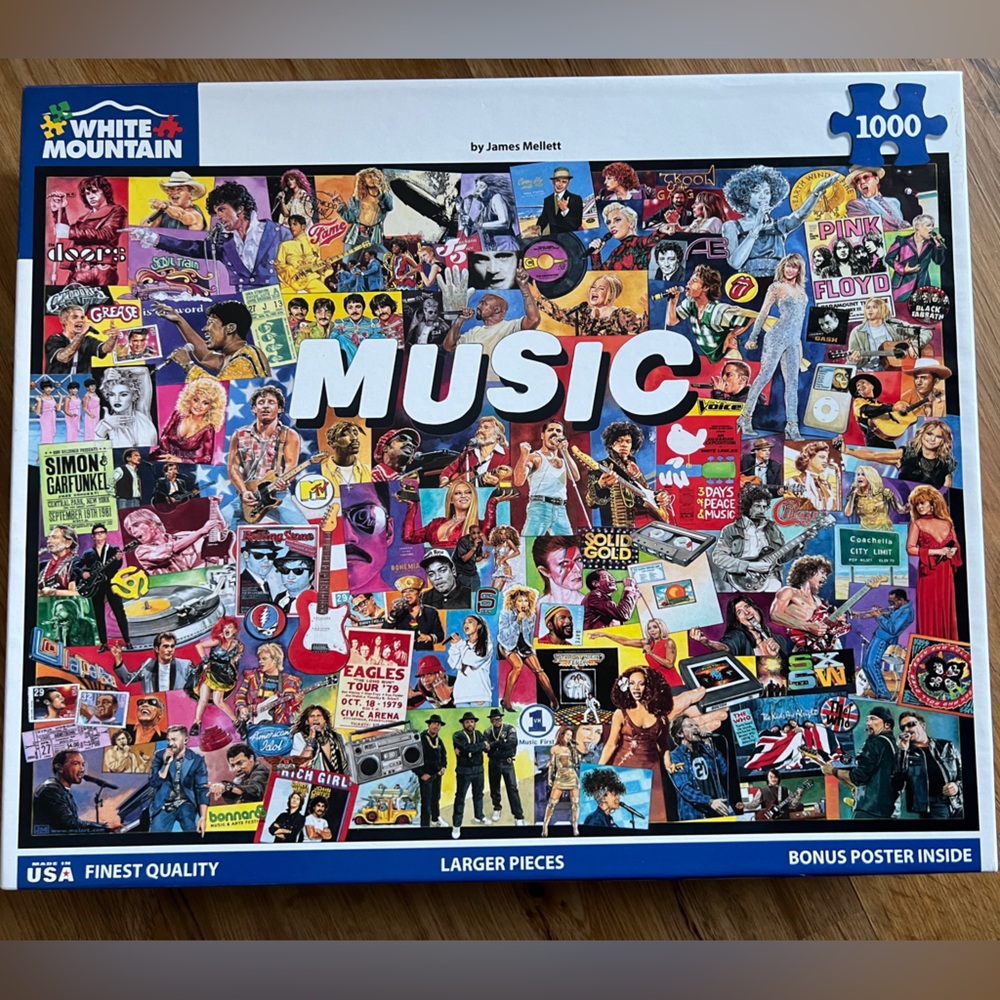 1000 piece Music Puzzle